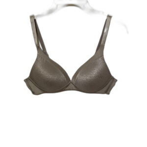 Warner's Blissful Benefits Gray Wire-free Lift Bra 34B
